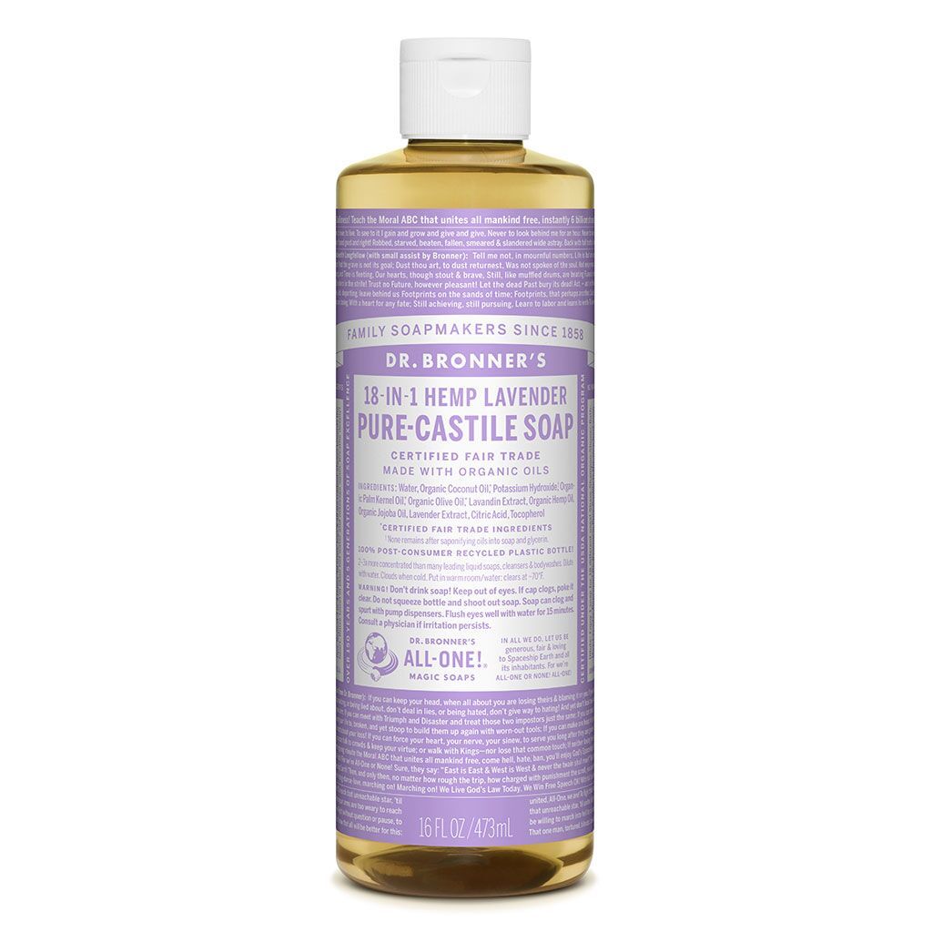 Dr. Bronner's PureCastile Liquid Soap Earl Grey, 473ml