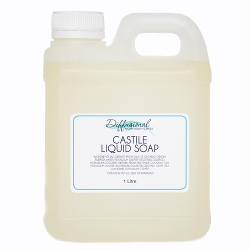 Organic Castile, Liquid Soap, 1 Litre