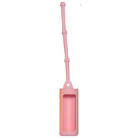 Pink, Silicone Sleeve Protection Cover For 10ml Roller/Spray Bottles