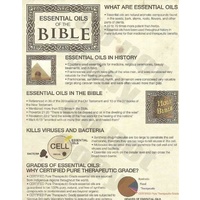 Essential Oils Of The Bible Tearpad, 50 Sheets