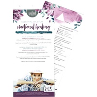 Bookmark, Emotional Healing A Journey Of Self Discovery Rack Card, Trish Nash