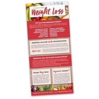Bookmark, Weight Loss Rack Card
