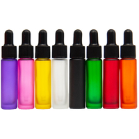 10ml Frosted Colour Bottle with Dropper Top