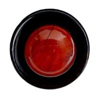 Brecciated Jasper, Essential Oil Bottle PREMIUM RANGE Gemstone Roller Ball and Lid for 5ml/15ml 