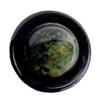 Kambaba Jasper, Essential Oil Bottle PREMIUM RANGE Gemstone Roller Ball and Lid for 5ml/15ml 