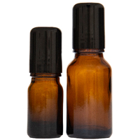 ##BULK## 100 x Essential Oil Roller Ball and Lid for 5ml/15ml Bottle