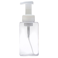 450ml CLEAR - PET Plastic Bottle with Foaming Pump Top