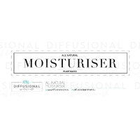 1 x All Natural, Moisturiser Jar Face Label, 17x80mm, Premium Quality Oil Resistant Vinyl