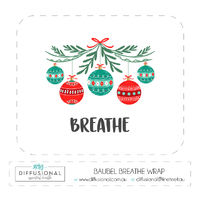 BREATHE - Baubel 10ml Roller Bottle Wrap, Clear Vinyl Label, 50x60mm