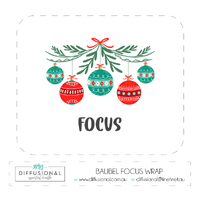 FOCUS - Baubel 10ml Roller Bottle Wrap, Clear Vinyl Label, 50x60mm