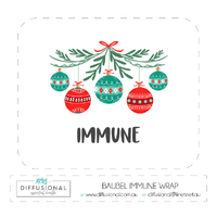 IMMUNE - Baubel 10ml Roller Bottle Wrap, Clear Vinyl Label, 50x60mm