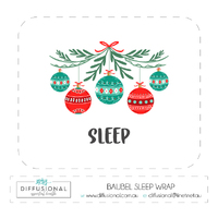 SLEEP - Baubel 10ml Roller Bottle Wrap, Clear Vinyl Label, 50x60mm