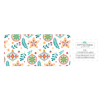 Ornament - Christmas 2023 5ml Roller Bottle Wrap, Clear Vinyl Label, 59x28mm