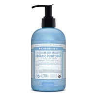 Dr. Bronner's Organic Pump Soap - Baby Unscented, 355ml