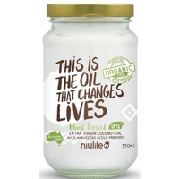 350ml - Niulife Organic Extra Virgin Coconut Oil