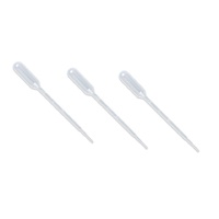 Pipettes, Clear Plastic, 12pk