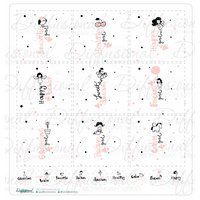 Fairytale Roller Label Set, 55x51mm Premium Quality Laminated Vinyl 