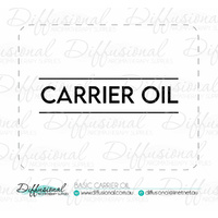 1 x Basic Carrier Oil Label, 50x63mm, Essential Oil Resistant Vinyl