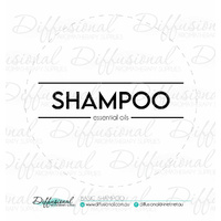 BULK - 50 x Basic Shampoo Label, 78x78mm, Essential Oil Resistant Vinyl **SAVE 20%**