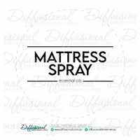 1 x Basic Mattress Spray LG Label,78x78mm, Essential Oil Resistant Laminated Vinyl