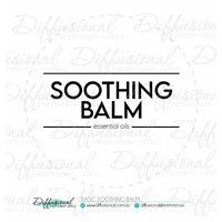 BULK - 10 x Basic Soothing Balm Label,78x78mm, Essential Oil Resistant Laminated Vinyl **SAVE 10%**