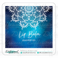 Mandala Lipbalm Tube (Single) Label, 50x45mm, Premium Quality Vinyl