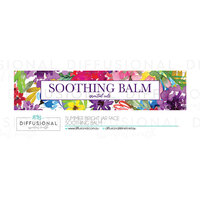BULK - 10 x Summer Bright Jar Face Soothing Balm Label, 17x80mm, Essential Oil Resistant Laminated Vinyl  **SAVE 10%**