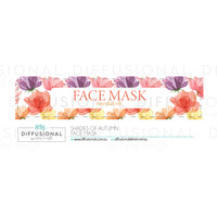 BULK - 50 x Shades of Autumn Jar Face Face Mask Label, 17x80mm, Essential Oil Resistant Laminated Vinyl  **SAVE 20%**