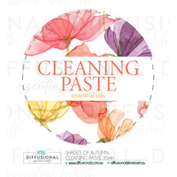 BULK - 10 x Shades of Autumn Cleaning Paste Sample, 35x35mm, Essential Oil Resistant Laminated Vinyl **SAVE 10%**