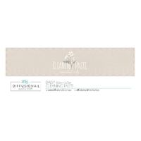 1 x Daisy, Cleaning Paste Jar Face Label, 17x80mm, Premium Quality Oil Resistant Vinyl