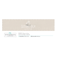 BULK - 50 x Daisy, Soothing Balm Jar Face Label, 17x80mm, Premium Quality Oil Resistant Vinyl **SAVE 20%**