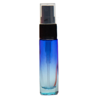 GRADIENT BLUE - 10ml (Thick Glass) Spray Bottle with Black Top
