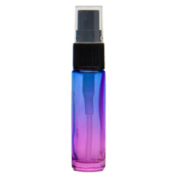 BLUE PINK - 10ml (Thick Glass) Spray Bottle with Black Top
