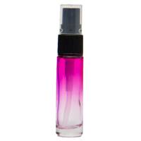 GRADIENT FUSCIA - 10ml (Thick Glass) Spray Bottle with Black Top