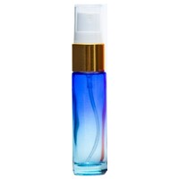 GRADIENT BLUE - 10ml (Thick Glass) Spray Bottle with Gold Aluminium Top