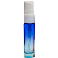 GRADIENT BLUE - 10ml (Thick Glass) Spray Bottle with White Top