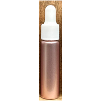 DROPPER TOP (WHITE) - 10ml Metallic Pink Glass Bottle Range