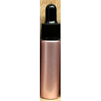 DROPPER TOP (BLACK) - 10ml Metallic Pink Glass Bottle Range