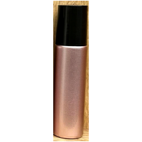 ROLLER BALL (BLACK) - 10ml Metallic Pink Glass Bottle Range