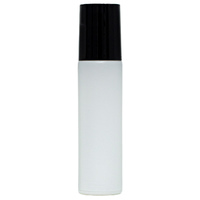 ROLLER BALL (BLACK LID) - 10ml White Glass Bottle Range