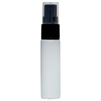 SPRAY TOP (BLACK) - 10ml White Glass Bottle Range