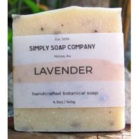 LAVENDER - 100% Natural Handmade Soap, Simply Soap Company, 140g