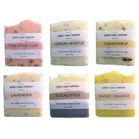 LEMONGRASS - 100% Natural Handmade Soap, Simply Soap Company, 140g